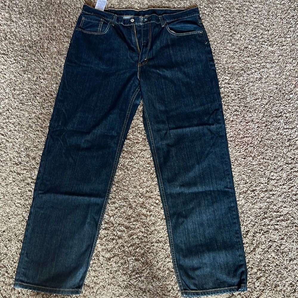 Levi Denim Jeans Waist 40 Inseam 34